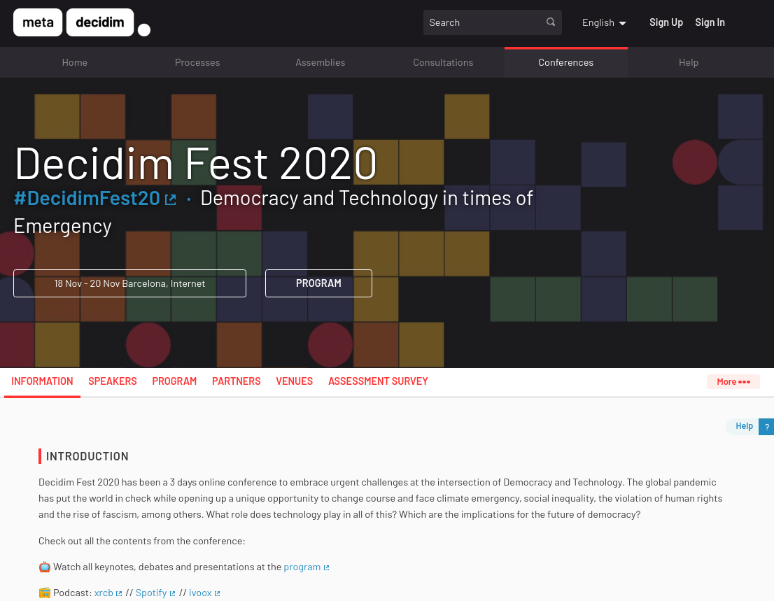 Decidim Fest 2020