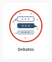 Debates badge