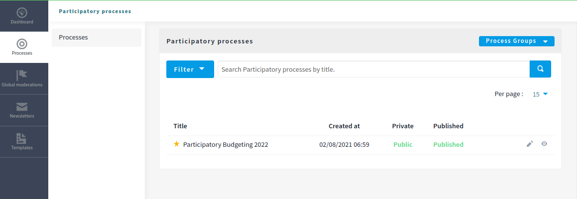 Process administrators view 01