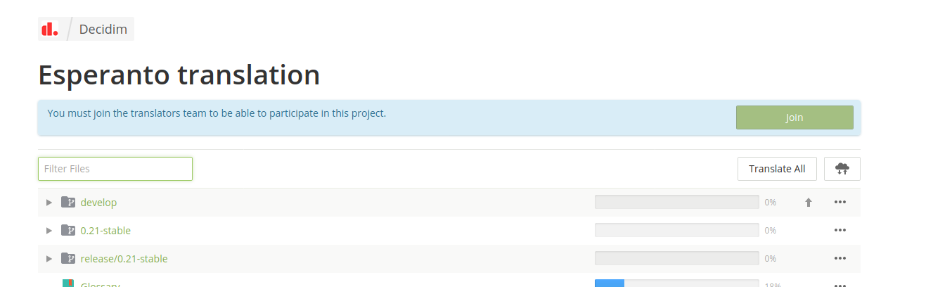 Join to Decidim Translations